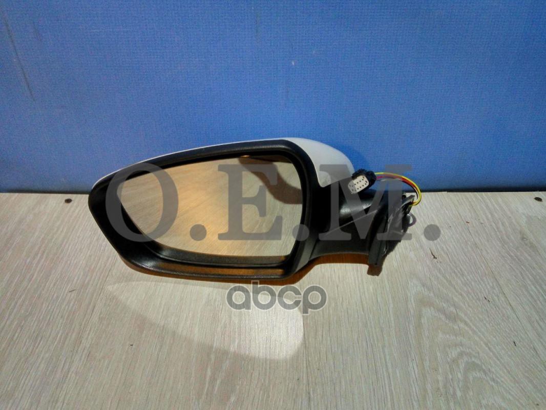 Зеркало левое Kia Cerato 3 (2013-2018) под повторитель, с обогревом, с эл. регулировкой O.E.M. арт. OEM0081ZL