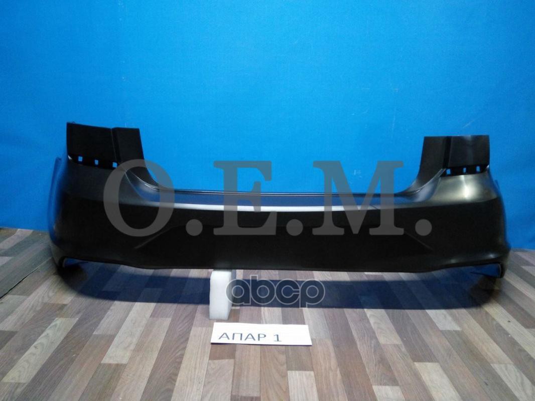 Бампер задний Volkswagen Polo sedan 6 (2020-нв) O.E.M. арт. OEM0252