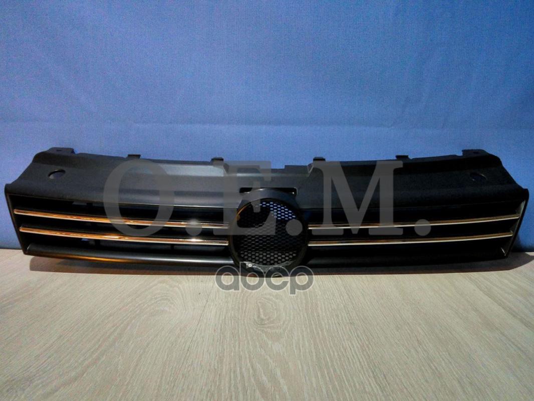 Решетка радиатора Volkswagen Polo sedan 5 2010-2015 O.E.M. арт. OEM3018