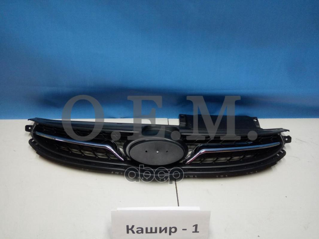 Решетка радиатора Hyundai Elantra 5 MD 2011-2013, единая хром полоса, хромированная O.E.M. арт. OEM3115