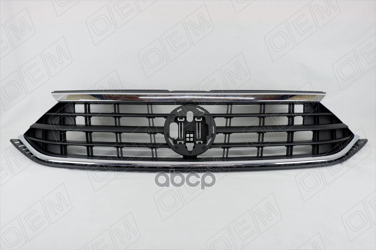 Решетка радиатора Volkswagen Polo sedan 6 (2020-нв) текстурная O.E.M. арт. OEM3156
