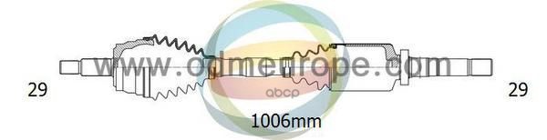 Вал Приводной 18062710 ODM-MULTIPARTS арт. 18062710