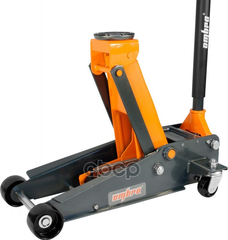 Домкрат Подкатной 3 Т, Высота Подхвата 133 Мм, Высота Подъма 485 Мм, Гидравлический, 2 Поршня OMBRA арт. OHT230