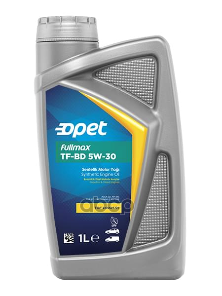 OPET Масло Моторное Fullmax Tf-Bd 5W-30 1Л