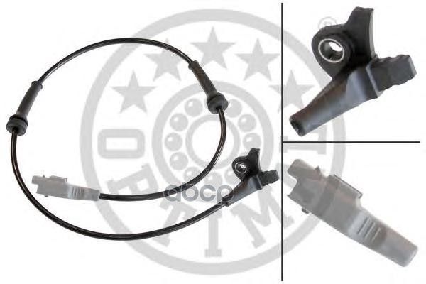 Датчик Abs Peugeot: 307 (3A/C)  307 Break (3E)  307 Cc (3B)  307 Sw (3H) Optimal арт. 06-s124