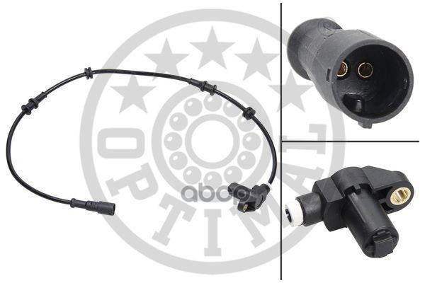 Датчик Abs Opel: Vectra B (36_)  Vectra B Caravan (31_)  Vectra B Cc (38_)Vauxhall: Vectra (B)  Ve Optimal арт. 06-s514