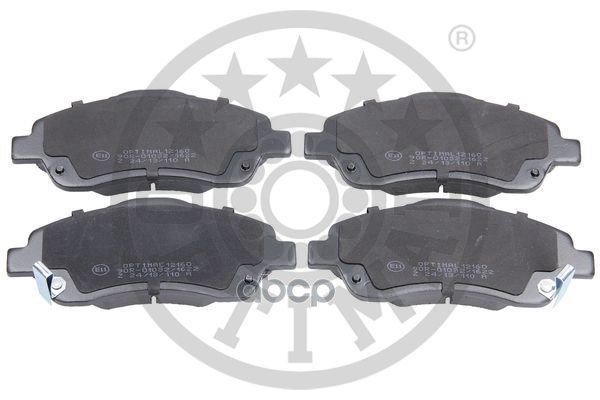 Колодки тормозные дисковые  комплект TOYOTA: AVENSIS (_T25_)  AVENSIS Combi (_T25_)  AVENSIS Stufenh Optimal арт. bp-12160