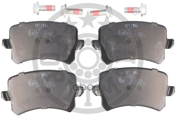 Колодки тормозные дисковые  комплект AUDI: A6 (4F2  C6)  A6 Avant (4F5  C6)  Q3 (8U)AUDI (FAW): Q3 Optimal арт. bp-12334