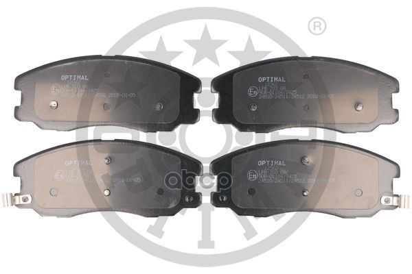 Колодки тормозные дисковые  комплект CHEVROLET: CAPTIVA (C100  C140)OPEL: ANTARAVAUXHALL: ANTARA Optimal арт. bp-12362