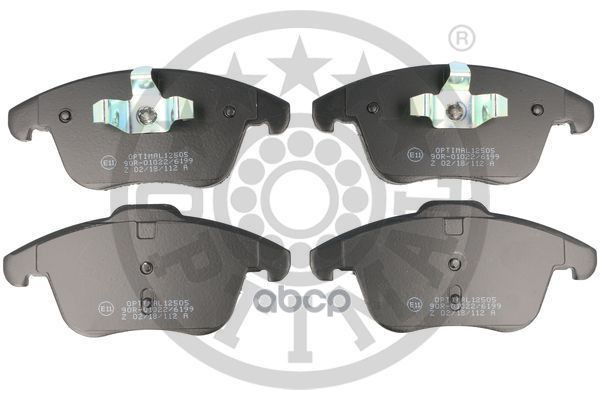 Колодки тормозные дисковые  комплект FORD: GALAXY (WA6)  MONDEO IV (BA7)  MONDEO IV Stufenheck (BA7 Optimal арт. bp-12505