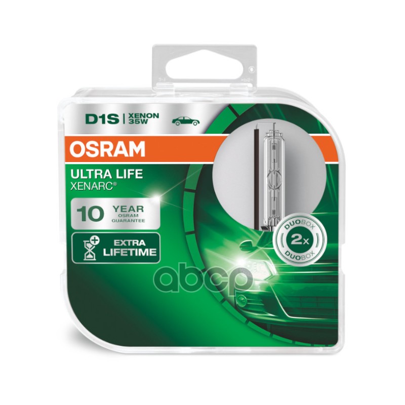 Комплект Ламп D1s 85V 35W Pk32d-2 Xenarc® Ultra Life Увеличенный Срок Службы 2Шт.(1К-Т) Osram арт. 66140ULTHCB