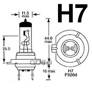 Лампа H7 12V 55W Osram Osram арт. H7