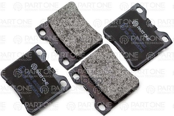 Колодки Тормозные Дисковые Зад. Peugeot 406/607 89-04 PART-ONE арт. 1BP042