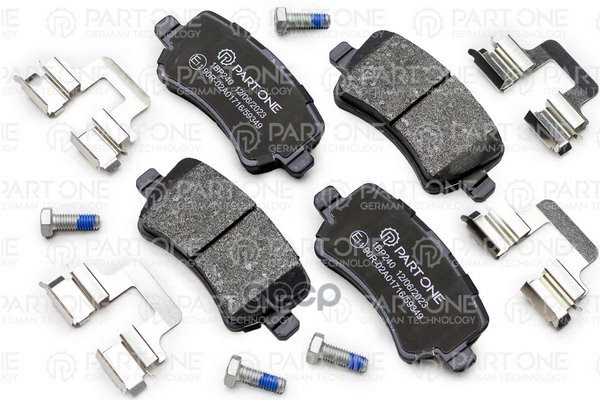 Колодки Тормозные Дисковые Зад. Ford Galaxy/Mondeo 06- PART-ONE арт. 1BP240