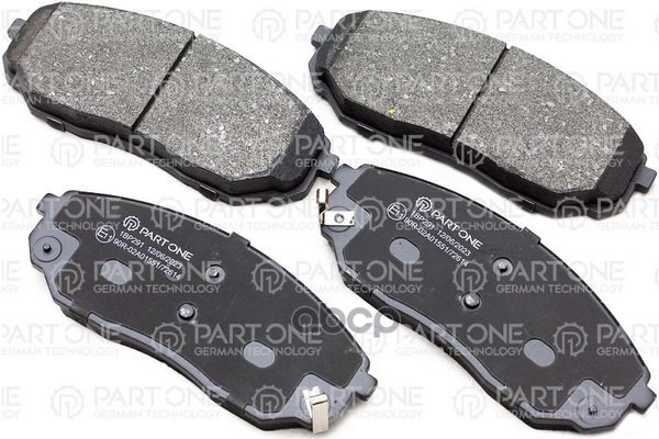 Колодки Тормозные Дисковые Пер. Kia Sorento 02- PART-ONE арт. 1BP291
