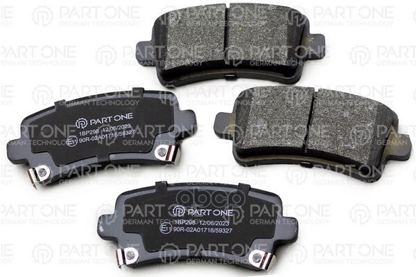 Колодки Тормозные Дисковые Зад. Opel Insignia / Buick Regal 08- PART-ONE арт. 1BP298