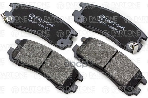 Колодки Тормозные Дисковые Зад. Chrysler Sebring / Mitsubishi Eclipse/Galant 92- PART-ONE арт. 1BP376