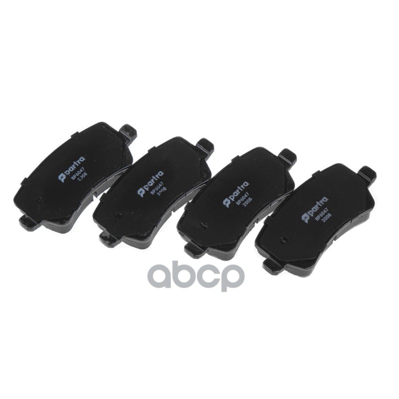 Колодки тормозные FORD Mondeo IV 03/07-> Galaxy 1.8-2.3/TDCI 05/06 PARTRA BP6047 PARTRA арт. BP6047