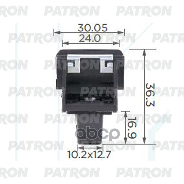 Клипса Пластмассовая Nissan Применяемость: Крепление Бампера PATRON арт. P37-1085
