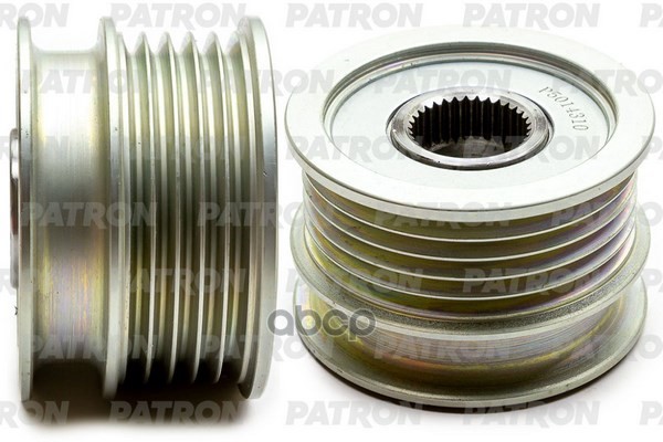 Шкив Генератора Opel: Astra H ,Corsa D,Vectra C,Zafira B 06-, Meriva 2003- PATRON арт. P5014310