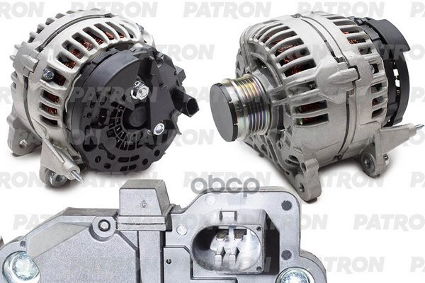 Генератор Ca1541ir 14V 120A Audi: A4 1.9Tdi 95-  Skoda: Superb 1.9Tdi 02-  Passat 1.9Tdi/2.0Tdi 01- PATRON арт. PALT028