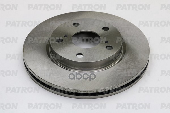 Диск Тормозной Переднtoyota Rav4 2005-2011 PATRON арт. PBD1092