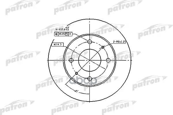 Диск Тормозной Передн Hyundai: Santamo 99-, Kia: Joice 00-, Mitsubishi: Galant Iv 88-92, Galant Iv Седан 87-92, Galant V 92-9...