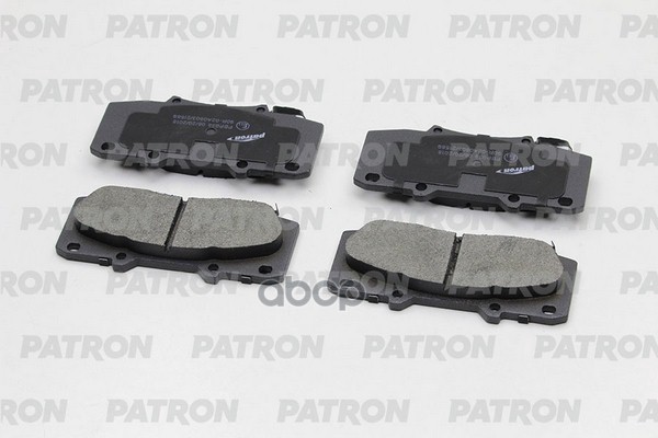 Колодки Тормозные Дисковые Передн Toyota: Hilux Iii Пикап 2.5 D 4Wd/2.5 D-4D/2.5 D-4D 4Wd/3.0 D-4D 4Wd 05- PATRON арт. PBP038