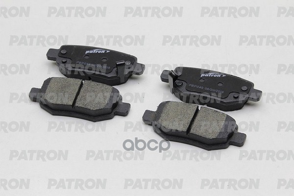 Колодки Тормозные Дисковые Задн Chery A3 03.10- ,C Pbp049 PATRON арт. PBP049