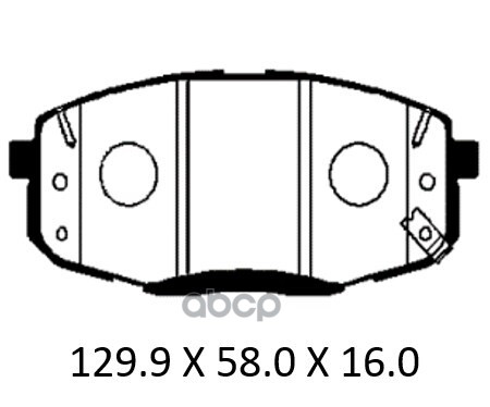 Колодки тормозные дисковые передние HYUNDAI  CRETA 16- (произведено в Корее) PBP095KOR PATRON арт. PBP095KOR