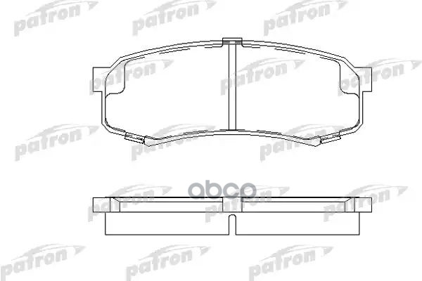 Колодки Тормозные Дисковые Задн Toyota: Hilux Пикап 01-05, Land Cruiser 03-, Land Cruiser 84-, Land Cruiser 80 90-97, Land Cr...