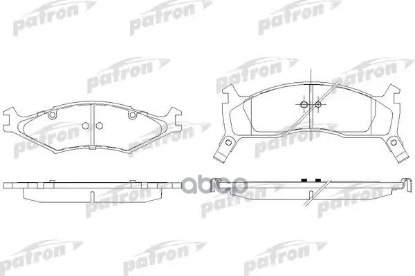 Колодки Тормозные Дисковые Передн Kia: Sportage 94-03 PATRON арт. PBP1034
