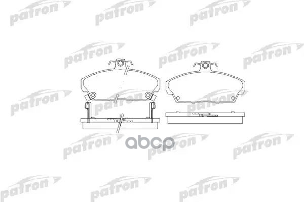 Колодки Тормозные Дисковые Передн Landrover Freelander 07.97 09.00 PATRON арт. PBP1291