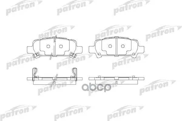Колодки Тормозные Дисковые Задн Subaru: Forester 97-02, Forester 02-, Impreza 98-00, Impreza 00-, Impreza Универсал 00-, Impr...