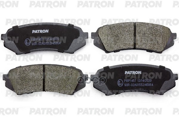 Колодки Тормозные Дисковые Зад. Toyota: Land Cruiser 100 98- PATRON арт. PBP1457