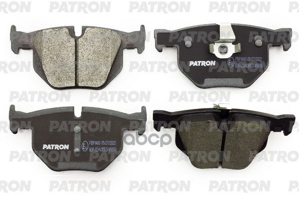 Колодки тормозные дисковые зад. зад. BMW: X5 07-, X6 08- PBP1460 PATRON арт. PBP1460