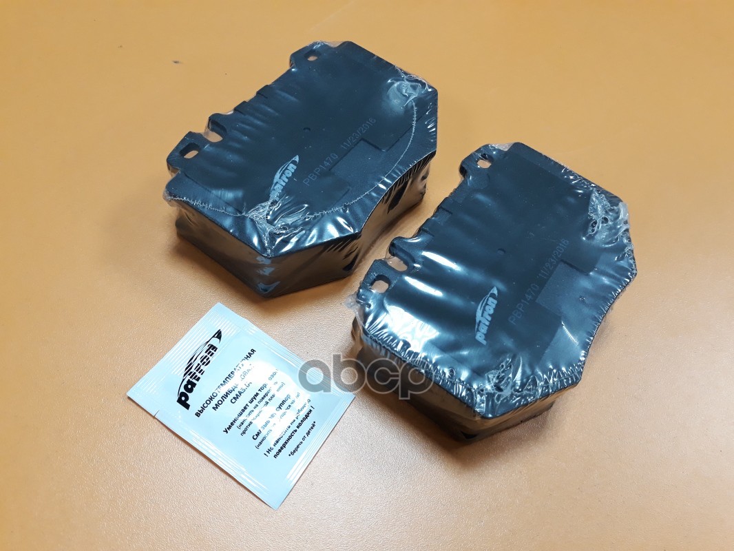 Колодки тормозные дисковые перед. MB: S-CLASS 98-05 PBP1470 PATRON арт. PBP1470