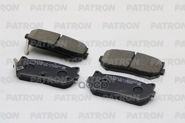 Колодки тормозные дисковые задн KIA: CLARUS 95-00, SHUMA 97-04, CARENS 99-06, SEPHIA 94-01, SPECTRA 00-04 (произведено в Коре...
