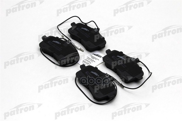 Колодки Тормозные Дисковые Передн Peugeot: 407 04-, 407 Sw 04- PATRON арт. PBP1725