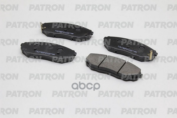 Колодки Тормозные Дисковые Передн Kia: Sorento 02-Asia (Произведено В Корее) PATRON арт. PBP1735KOR