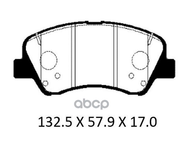КОЛОДКИ ТОРМОЗНЫЕ ДИСКОВЫЕ ПЕРЕДНИЕ PBP188KOR PATRON арт. PBP188KOR