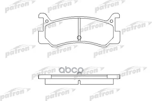 Колодки Тормозные Дисковые Задн Daihatsu: Charade Iv 93-99, Charade Iv Седан 94-, Gran Move 96-, Mazda: 323 Iii 85-91, 323 Ii...