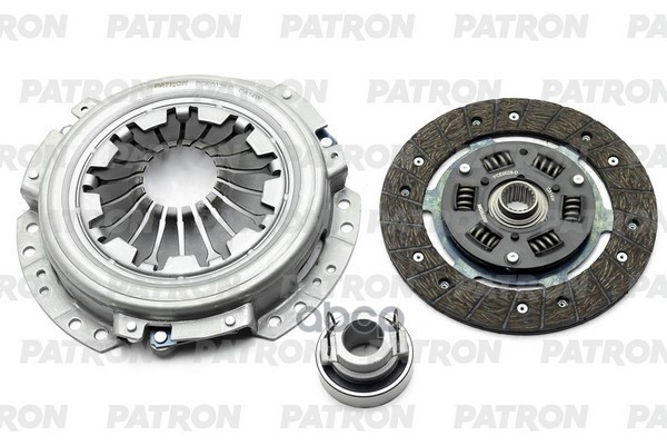 Комплект Сцепления (3P) Lada: 1200-150073-85, 1200-1600 70-87, Niva 76-, Nova 81- PATRON арт. PCE0028