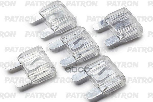 Предохранитель Пласт.коробка 5Шт Maxi Fuse 80A Белый PATRON арт. PFS068