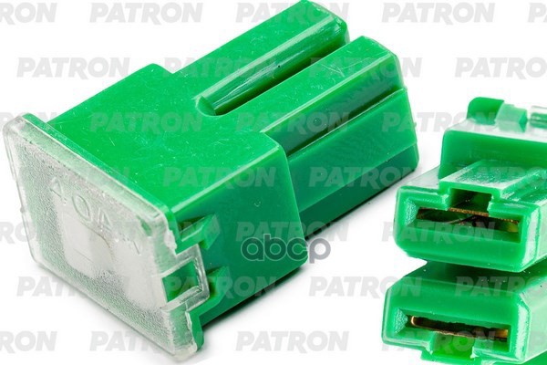 Предохранитель Блистер 1Шт Pfb Fuse (Pal293) 40A Зеленый 30X15.5x12.5mm PATRON арт. PFS110