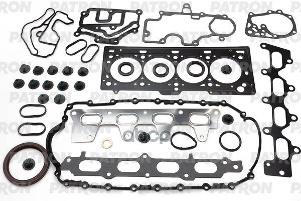Комплект прокладок двигателя full set with CHG RENAULT MEGANE 1.4-1.6 16V K4M 97 PG11062 PATRON арт. PG11062