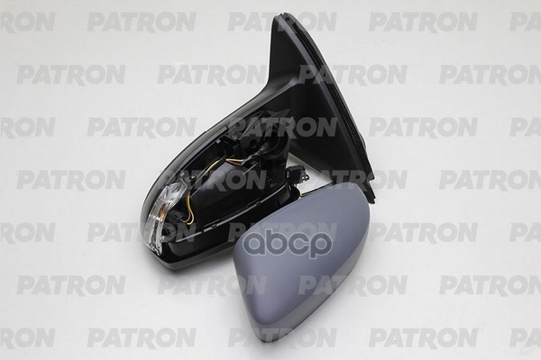 Зеркало Наружное В Сборе Лев Электр С Подогр, Грунт, Выпукл, Указ Поворота Skoda: Rapid 16- PATRON арт. PMG0025M01