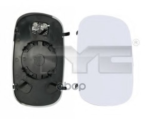 Стекло Зеркала Лев/Прав Выпукл С Подогр Fiat: Doblo 2001-10 PATRON арт. PMG1151G02