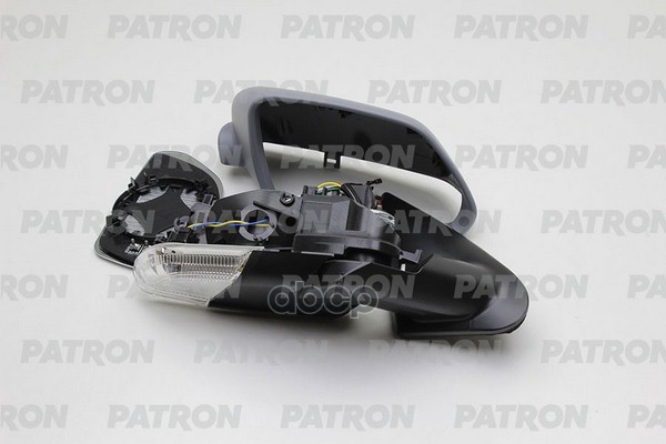 Зеркало Наружное В Сборе Прав, Электр, С Подогр, Выпукл,С Указат Повор, Грунт Skoda: Octavia - 04-09 PATRON арт. PMG3506M08