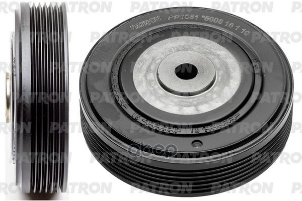 Шкив Коленвала Renault Espace 1/2/Megane/Laguna 2.0 (F3r - Je0a) 93- PATRON арт. PP1051